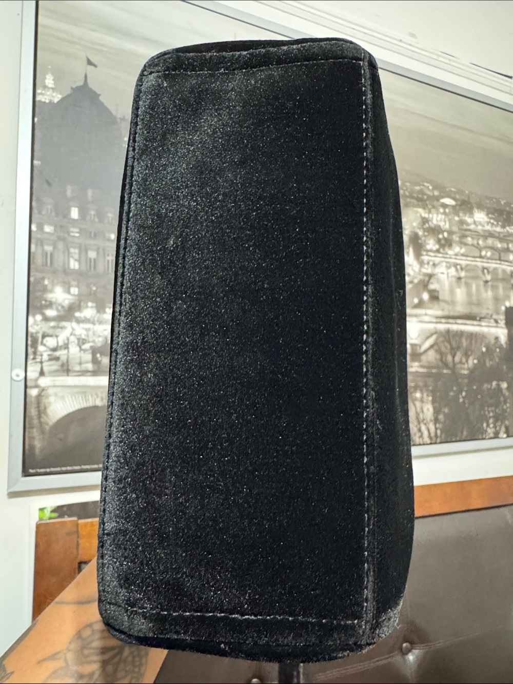 kate spade Black Velvet Satchel - Picture 5 of 11